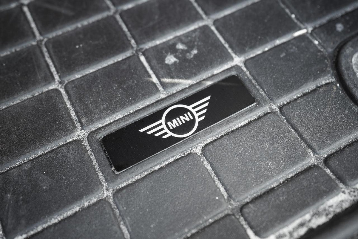 Custom Weathertech Floor Mat Logo (Etched Metal) - Universal