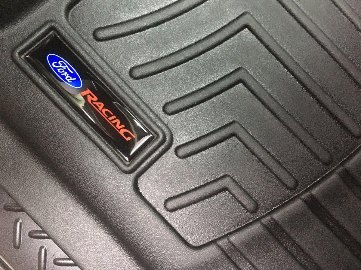 Domed Toyota TRD 4x4 Emblem Inserts for Weathertech Floor Mats (Single) Tacoma Tundra
