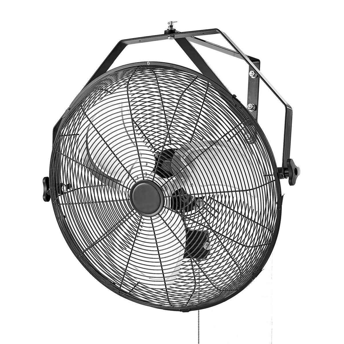 20 Inch Industrial Wall Mount Fan High Velocity 4650 CFM Indoor Fan with 3 Speeds