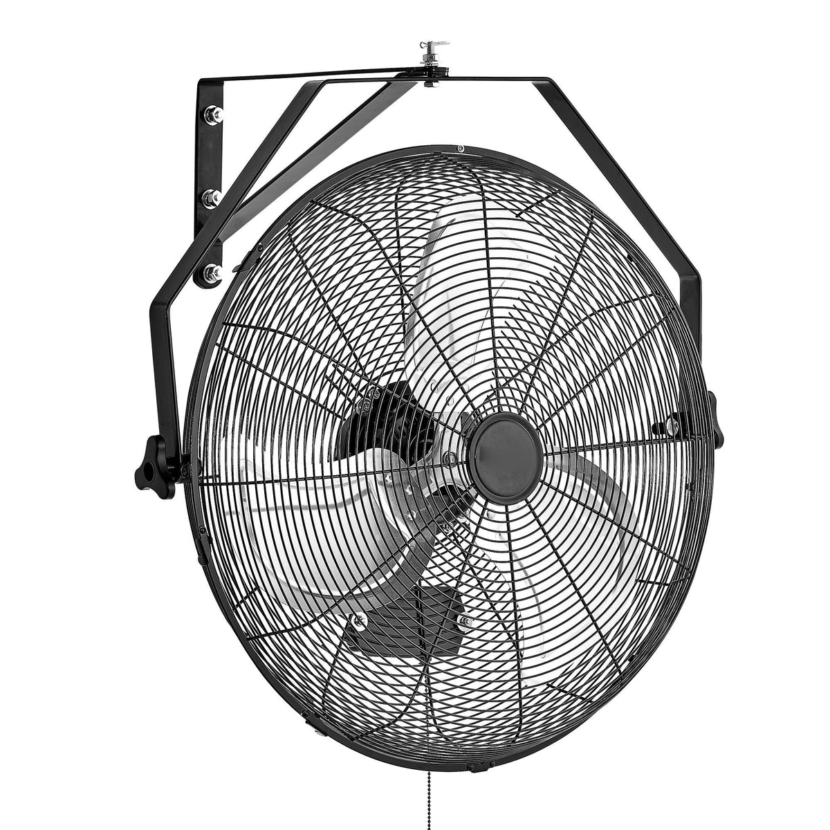 20 Inch Industrial Wall Mount Fan High Velocity 4650 CFM Indoor Fan with 3 Speeds