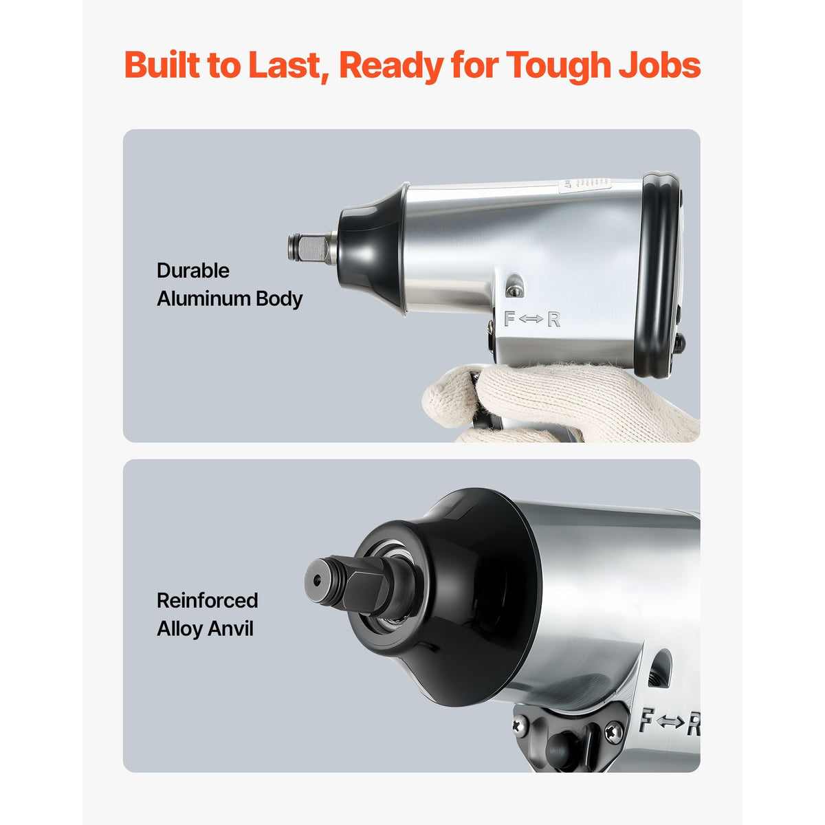 71 Pieces Pro Air Tool and Accessories Kit 1/2" Air Impact Wrench 3/8" Ratchet Wrench 1/2" Die Grinder 4500BPM Air Hammer