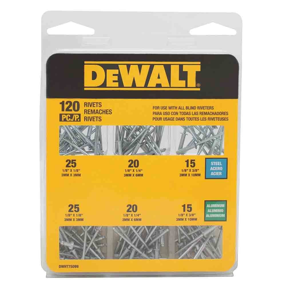 DeWalt DWHT75099 DW Rivet Assortment Pack