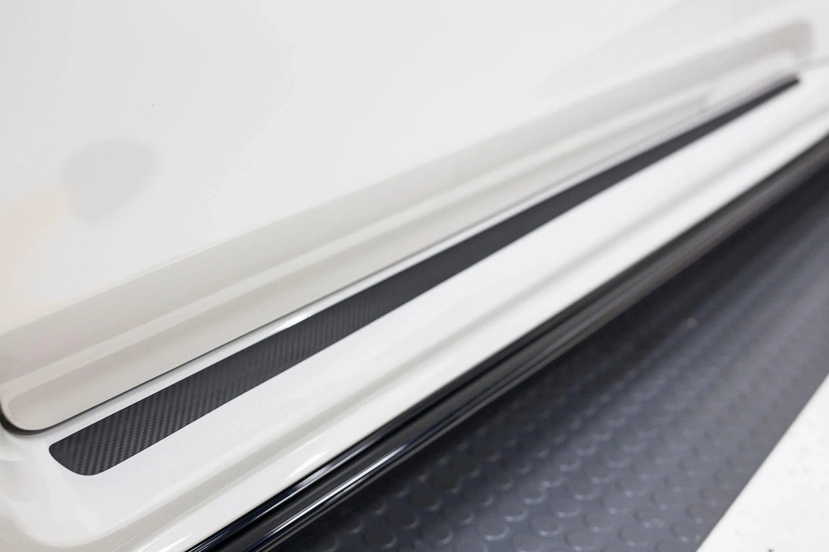JDM S207 Style 3D Carbon Side Skirt Overlay - 2015-2021 WRX / STI