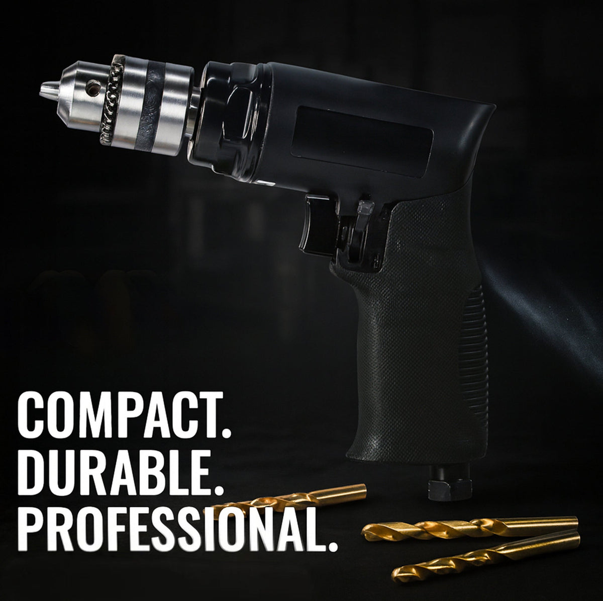 LE-G213P 3/8" Reversible Air Drill – Compact High Torque Tool