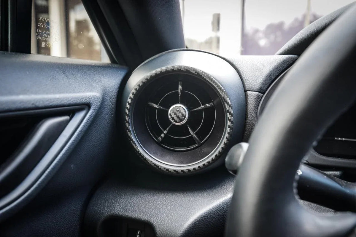 Outer AC Vent Trim 3D Carbon Overlays - 2022+ BRZ / GR86