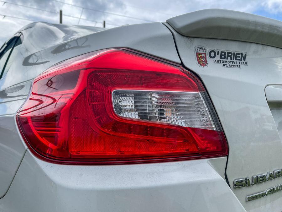 Red Facelift 1.5 Tail Light Overlays - 2015-2021 Subaru WRX / STI