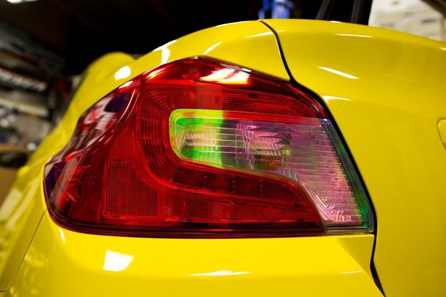 Smoked Tail Light Overlays (Dark, Light, Red, or Yellow) for 2015-2020 Subaru WRX / STI