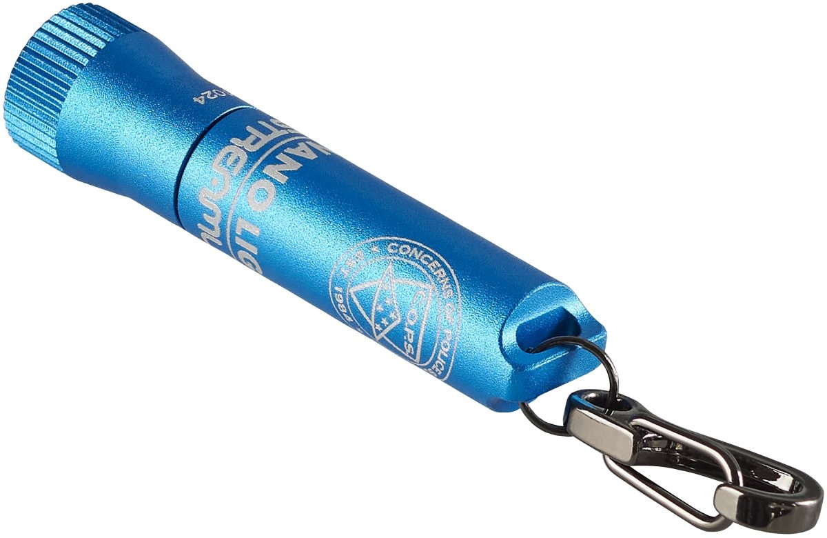 Streamlight C.O.P.S Nano Light® II Miniature Keychain LED Flashlight Blue 73021