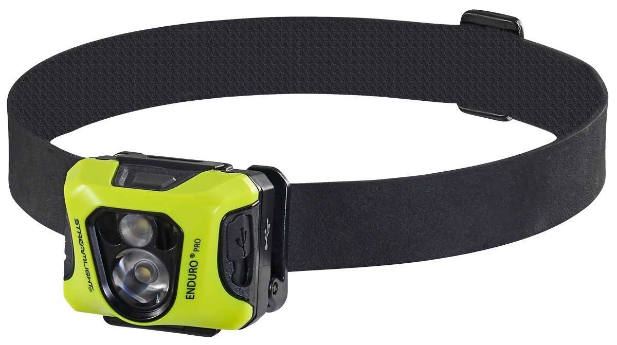 Streamlight Enduro® Pro Rechargeable USB LED Headlamp Flashlight Yellow 61435