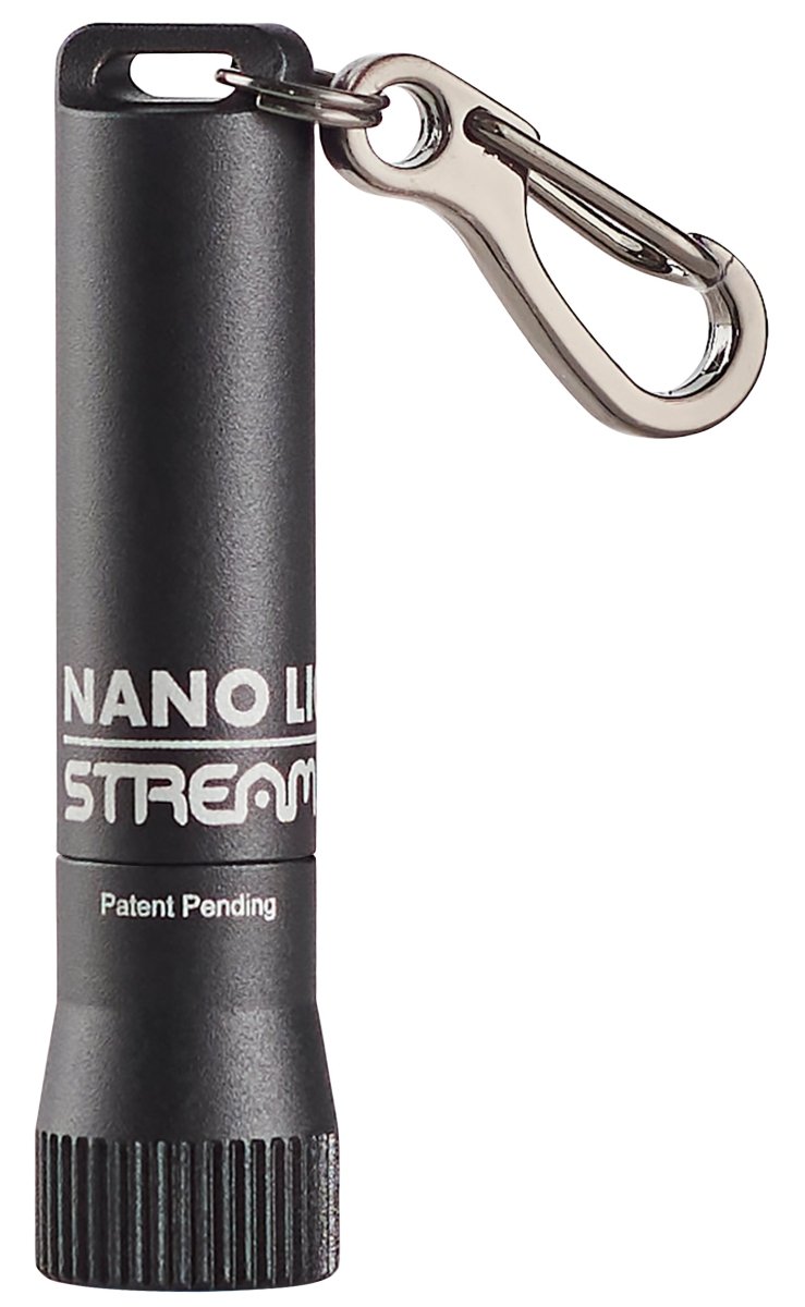 Streamlight Nano Light® II Miniature Keychain LED Flashlight Black 73020