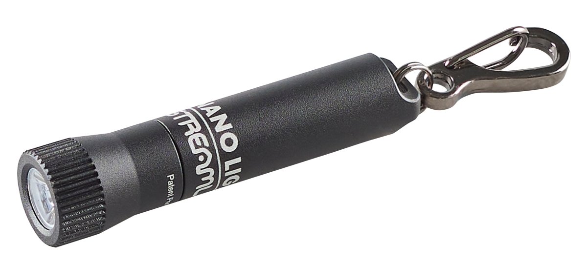 Streamlight Nano Light® II Miniature Keychain LED Flashlight Black 73020