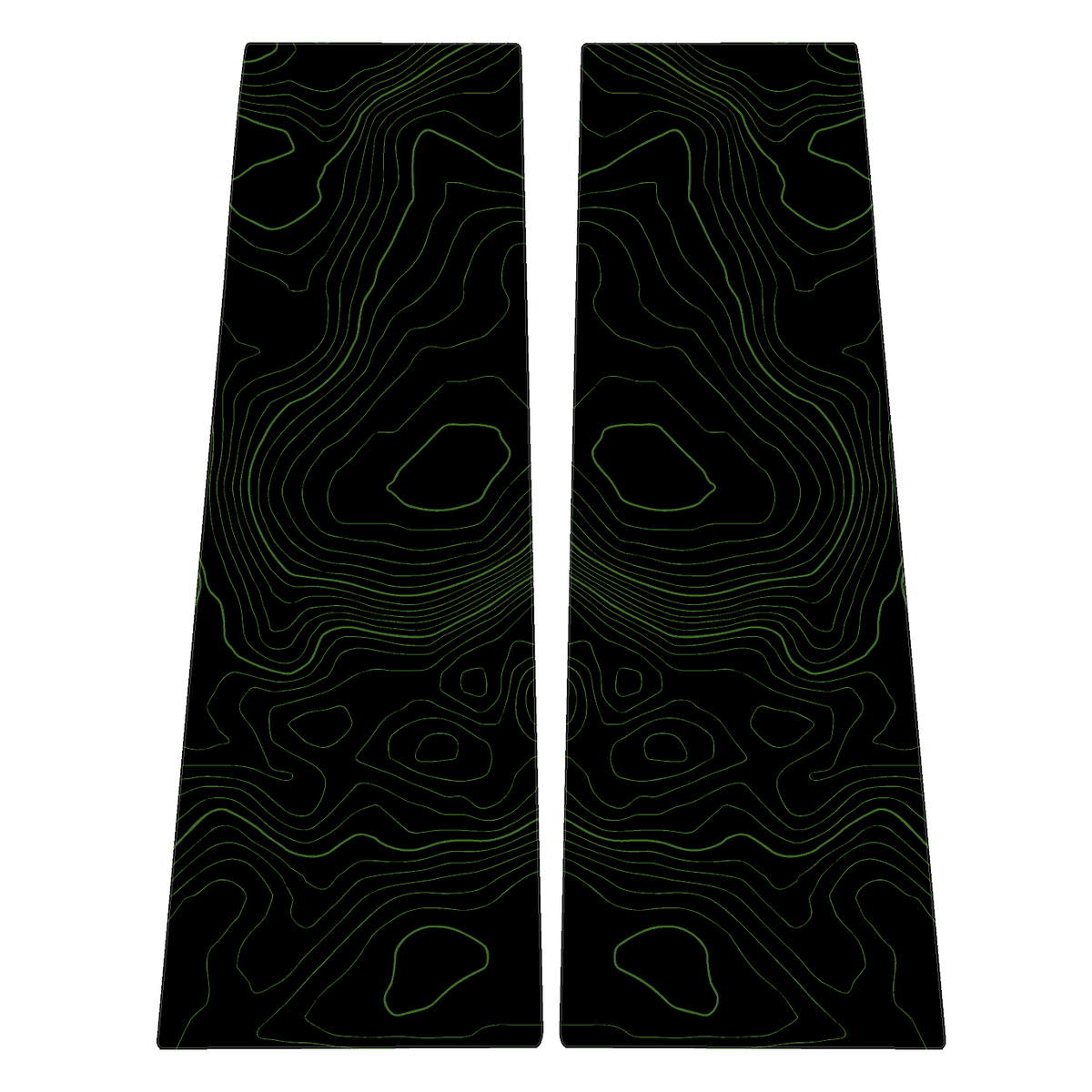 Topographic B Pillar Overlays - 2024+ Ranger