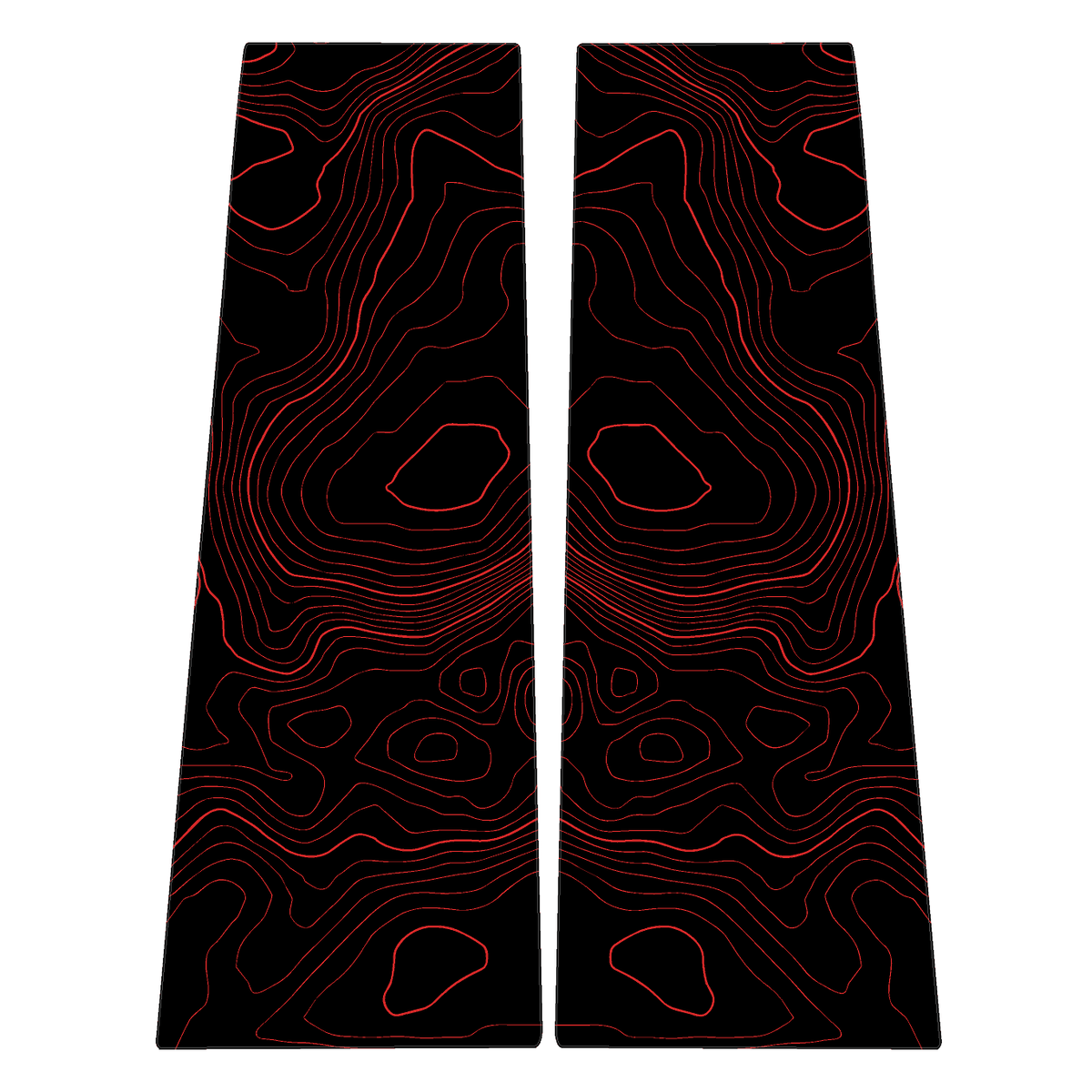 Topographic B Pillar Overlays - 2024+ Ranger