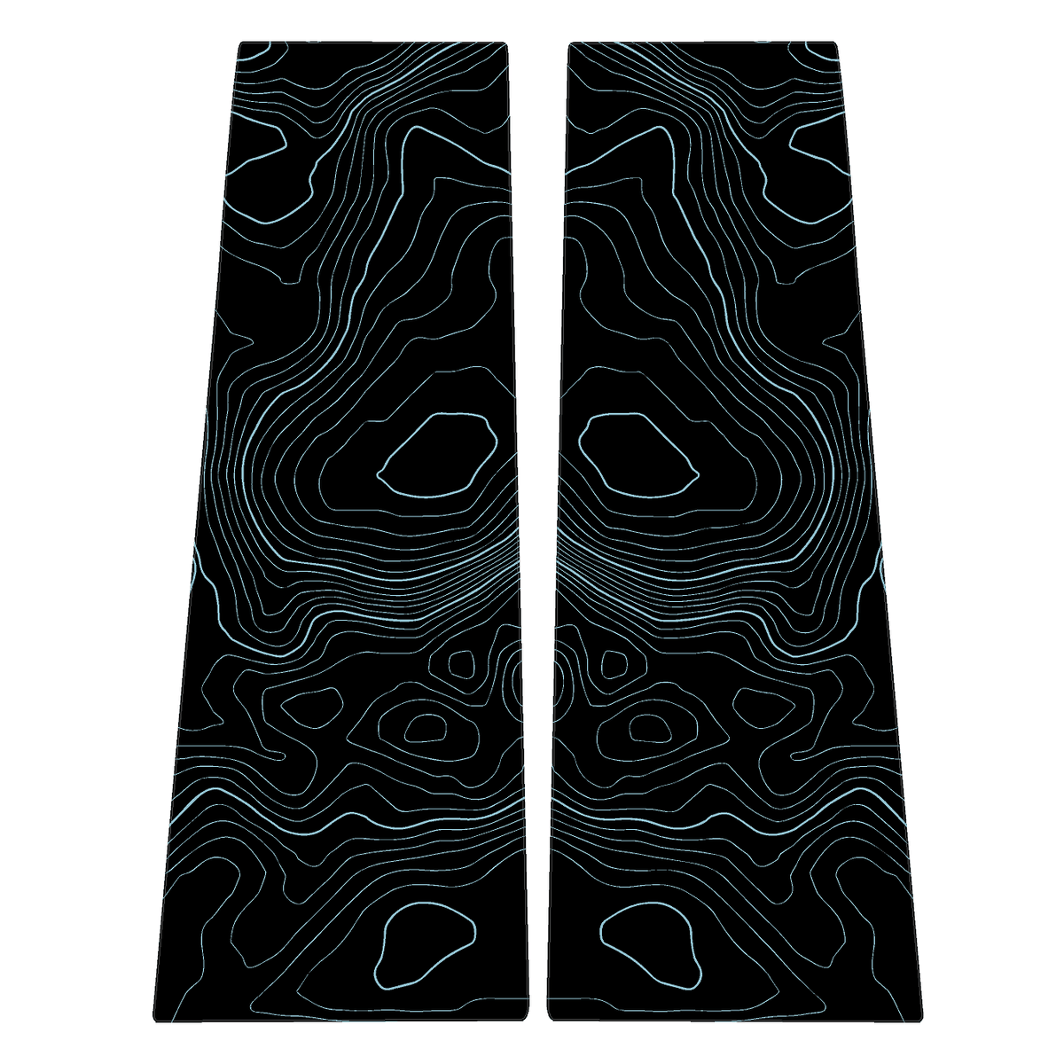 Topographic B Pillar Overlays - 2024+ Ranger