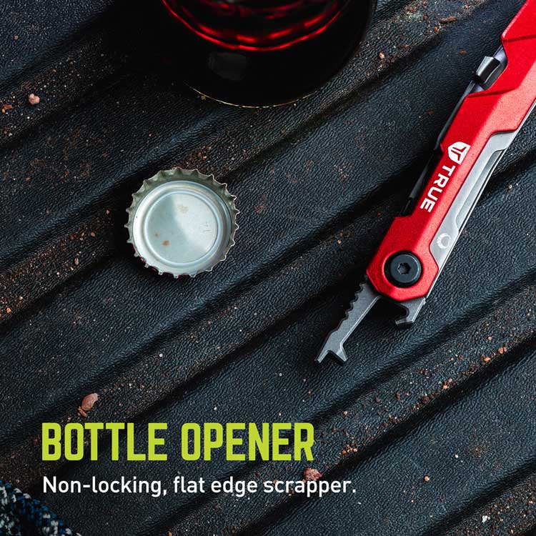 TRUE TRU-MTL-1007 Titanium Block Multitool