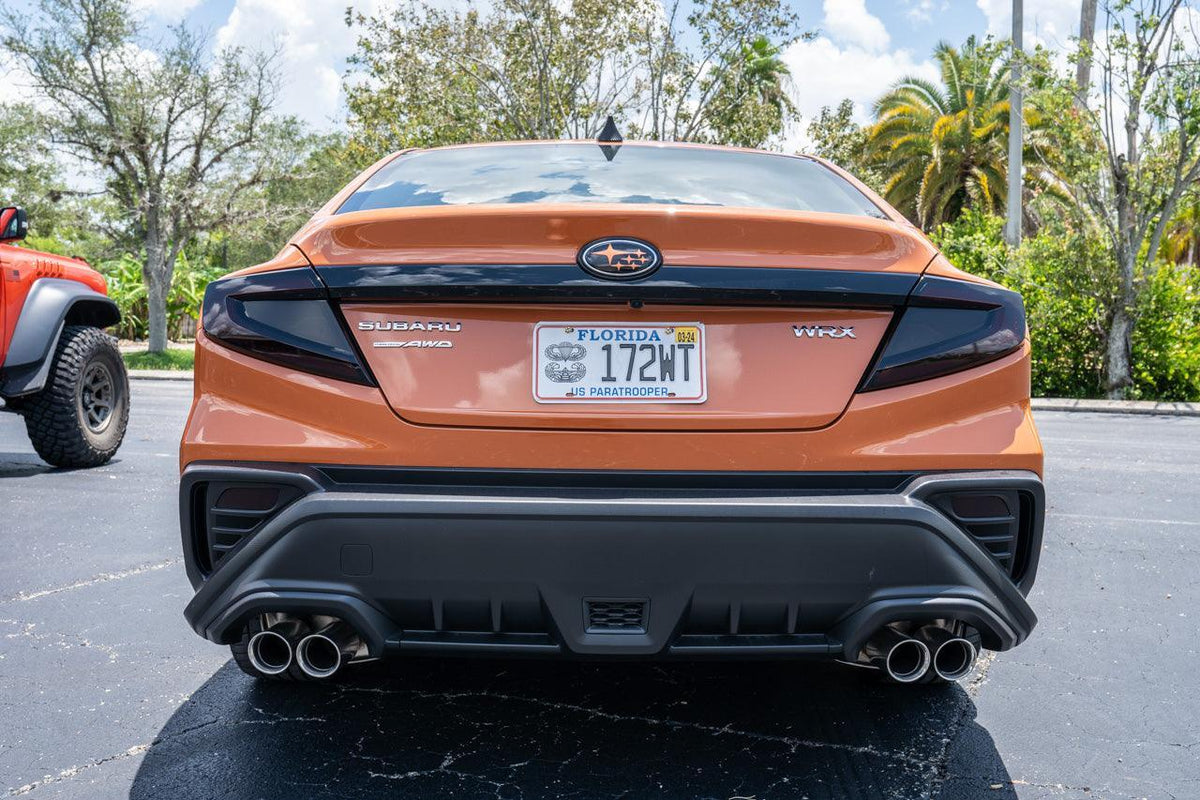 Version 1.0 Full OUTER Tail Light Overlays fits 2022+ WRX