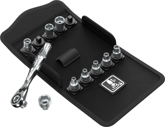 Wera 05135021001 Kraftform Kompakt Zyklop Mini 2 Set 1 Socket Set
