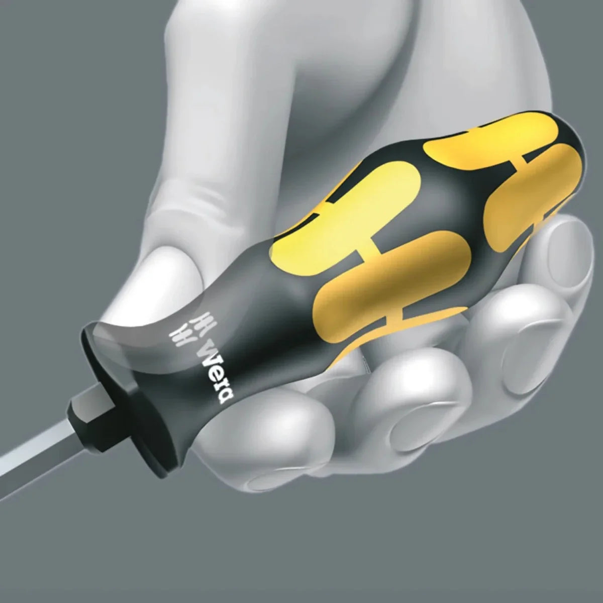Wera 05150171001 97113 Kraftform Series 900 Chiseldriver Screwdriver Set 2 in Shadow Foam Insert - 7 Piece