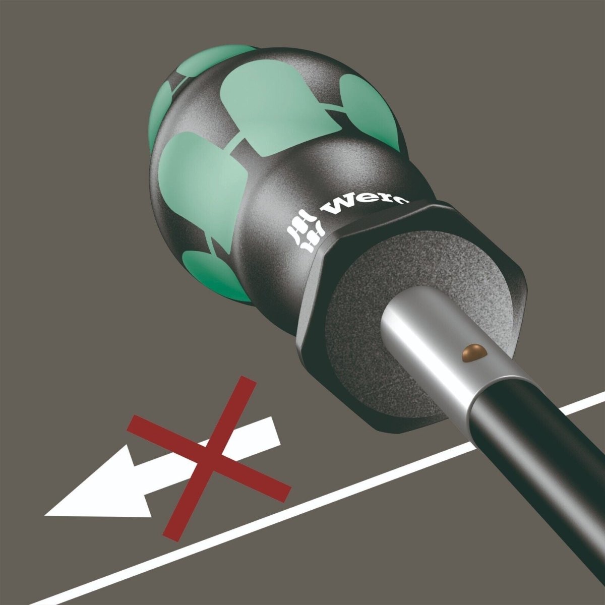 Wera 391 Kraftform Plus Flexible Nut Driver 8mm x 160mm 05028152001