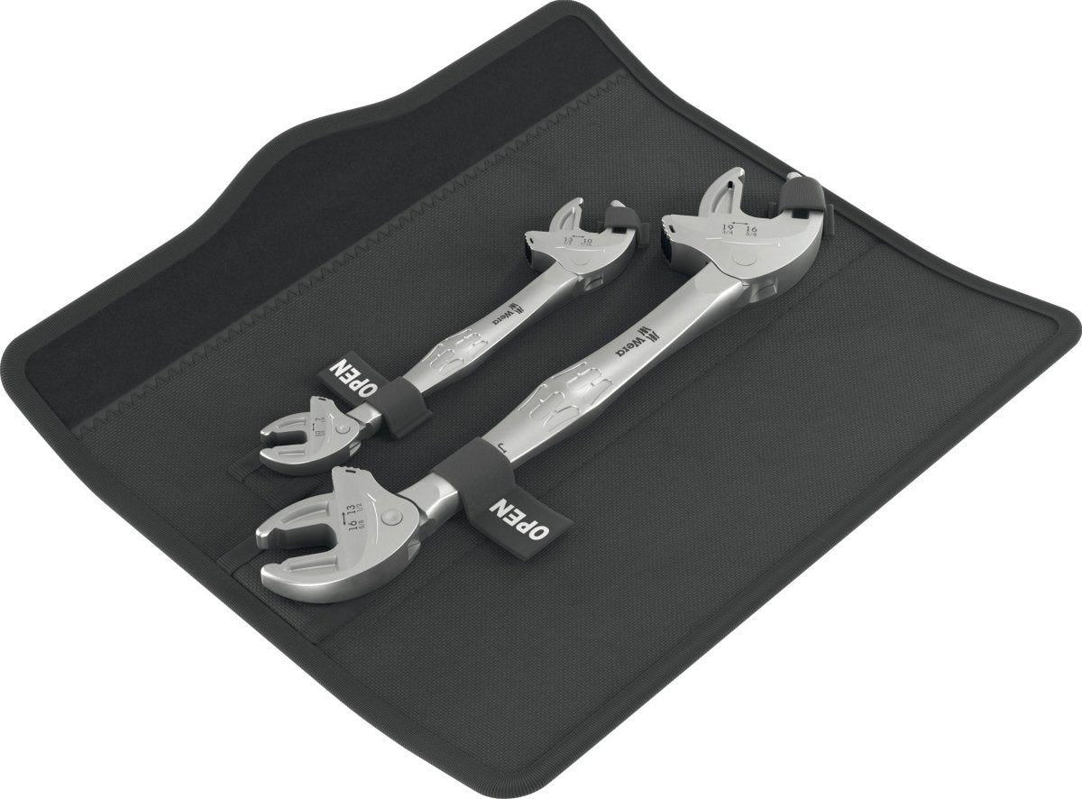 Wera 6006 Joker 2 Set 1 Self Setting Double Spanner Wrenches 05020340001
