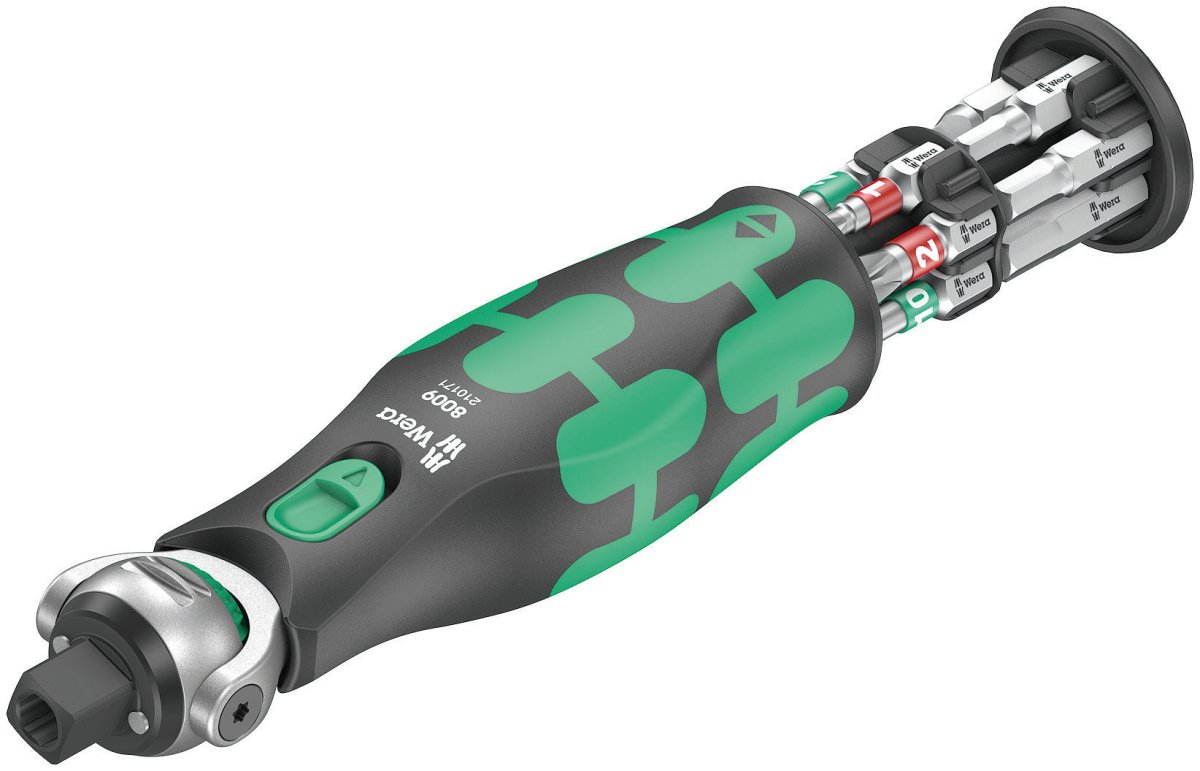 Wera 8009 Zyklop Pocket Set 1 Socket Wrench 3/8" Drive SAE 13 Pieces 05004282001