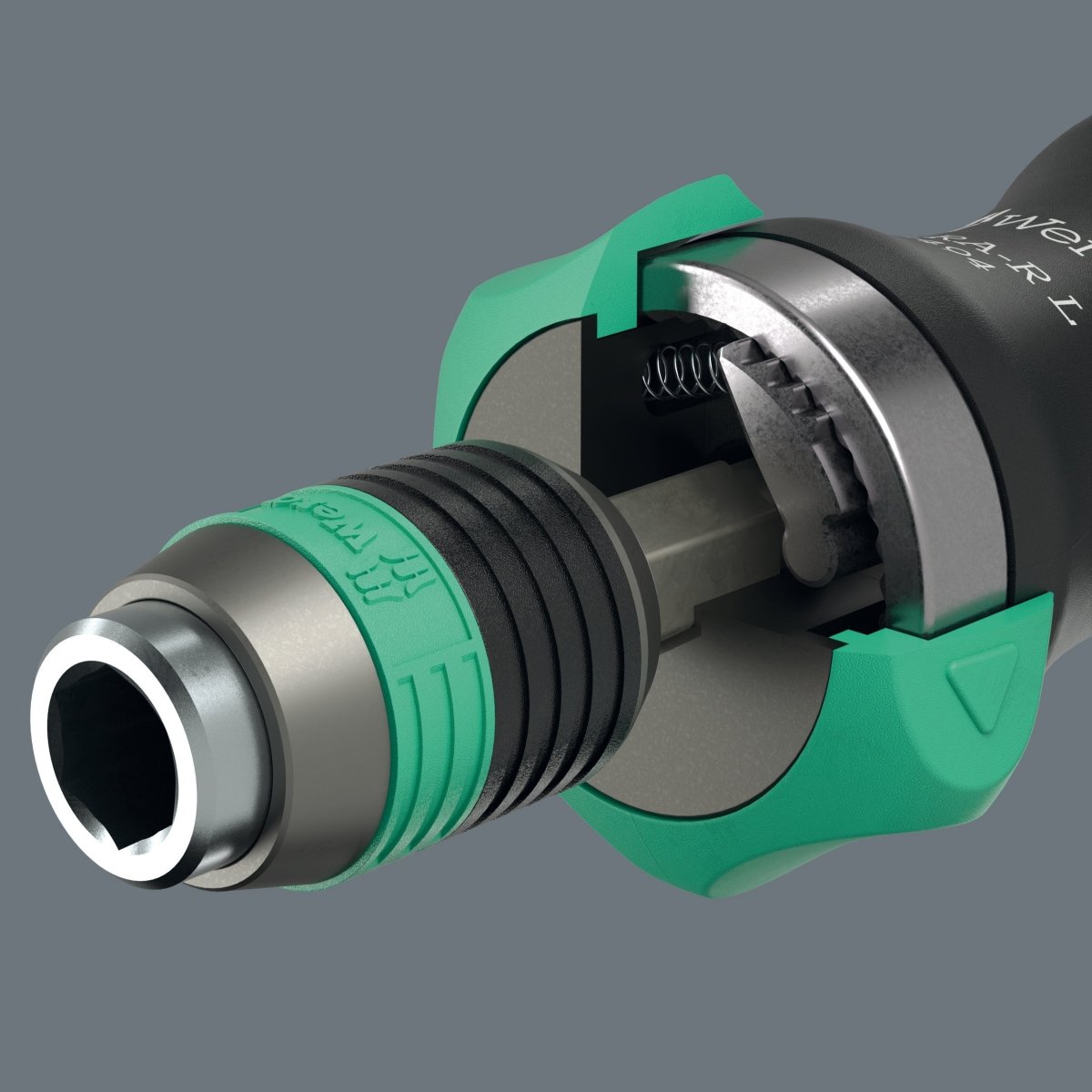 Wera 838 RA-R L Ratcheting Bit Holding Screwdriver 05051494001