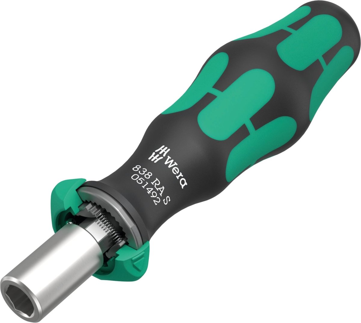 Wera 838 RA S Bitholding Ratcheting Screwdriver 1/4" Drive 05051492001