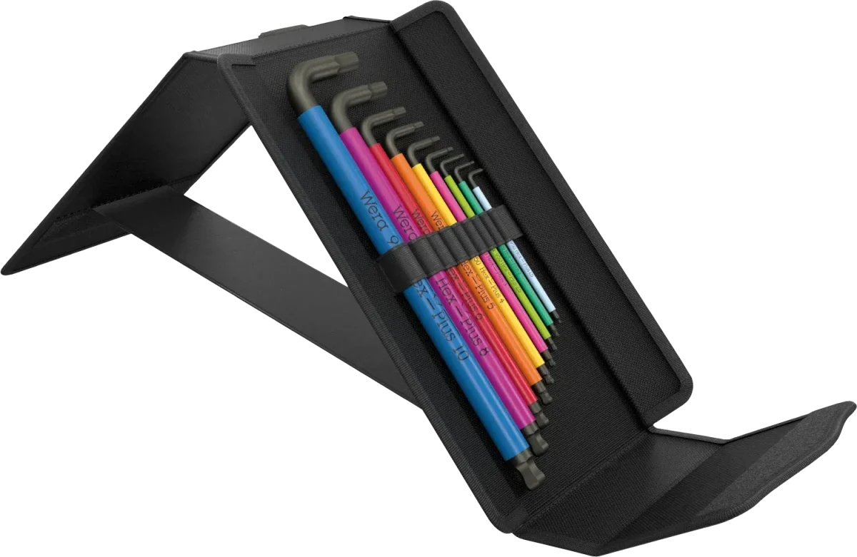 Wera Big Pack Multicolor Metric Hex-Plus & TORX L-Key Set (19-Piece) - 05133287001