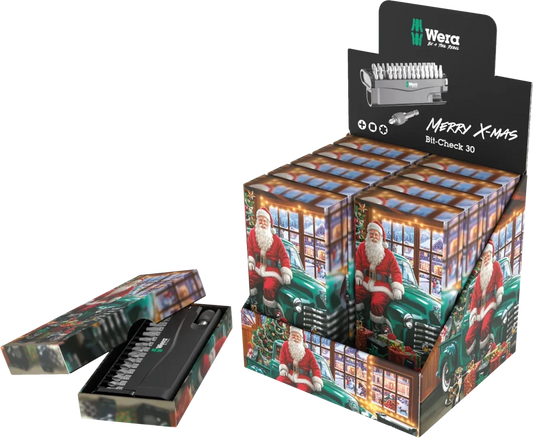 Wera Bit-Check 30 Christmas 2026 NA Bit Set (30 Pieces) – 05340007001