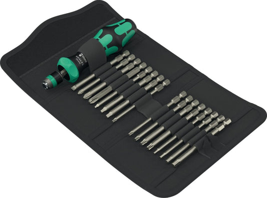 Wera Kraftform Kompakt 60 RA-R Imperial 1 Ratcheting Screwdriver Set 05051531001
